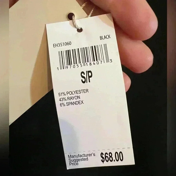 Elie Tahari Black Cowlneck Gold Zippers Sweater Size Small NWT - Picture 3 of 7